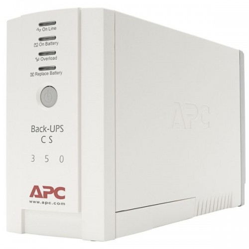 ИБП APC Back-UPS BK350EI 210Вт 350ВА белый
